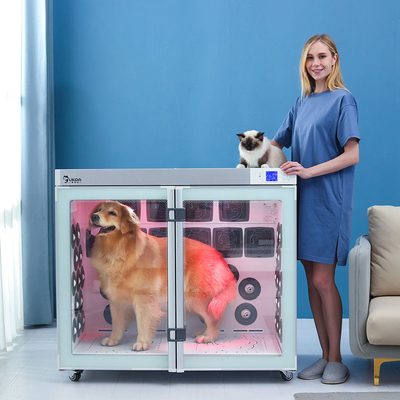 Professionele HUISDIEREN Drogende Zaal 2700W, Hond het Verzorgen Ventilator Met geringe geluidssterkte 451L