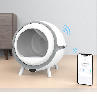 APP OEM van CONTROLE Intelligente Cat Litter Box DC12V met ZAND LEK PEDAAL