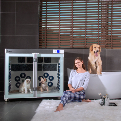 Digitale de Slag Drogere Doos van de Configuratieschermhond voor Bontdesinfectie
