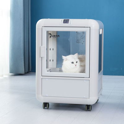 Het blauwe Hond het Drogen Kabinet Automatische Verzorgen met Temperatuursensor