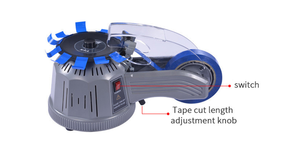 Stevig Transparant van de Automaat Plastic Elektrisch 3mm Breedte van de Desktopband het Bureaugebruik