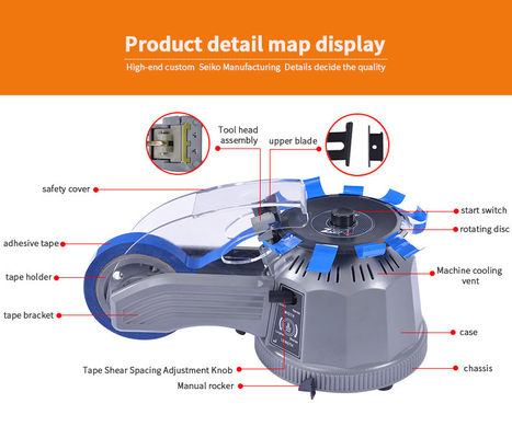 16w elektrische Bandautomaat, 60Hz-Automaat van de Karton de Verzegelende Band