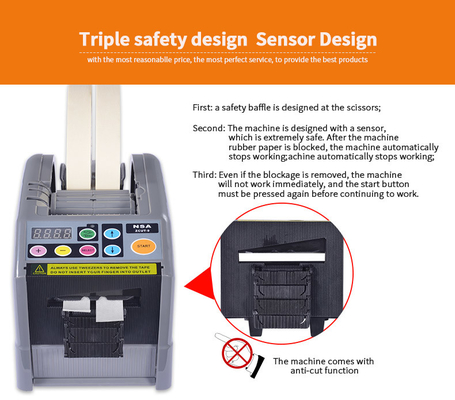 Kleine Automatische de Bandsnijmachine 1.67kg van NSA met Optische Sensor